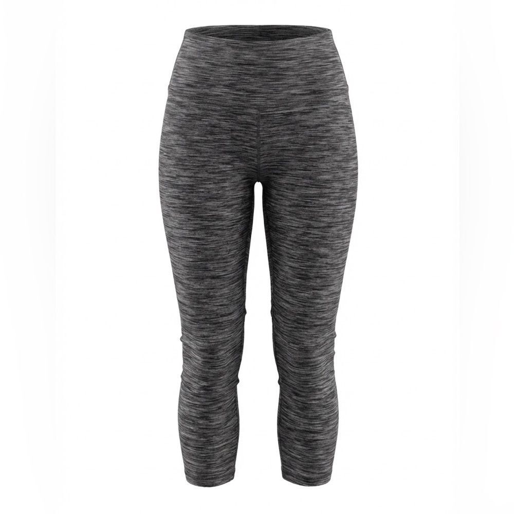 LULULEMON ADULT YOGA PANTS DARK GRAY BLEND SIZE 6 WOMENS